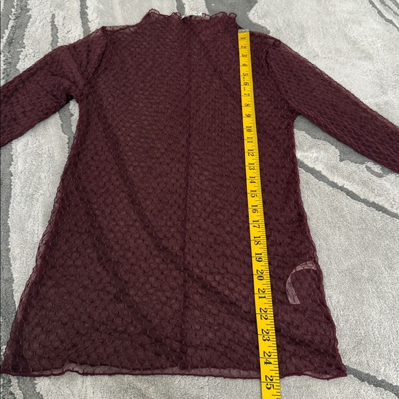 NWOT Free People Intimately Minding My Business Sheer Turtleneck Top - Picture 11 of 14